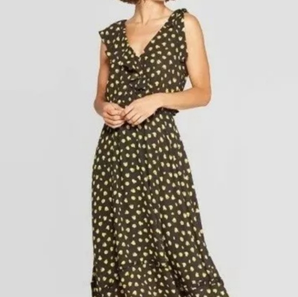 Who What Wear Dresses Who What Wear Black And Yellow Dress Poshmark